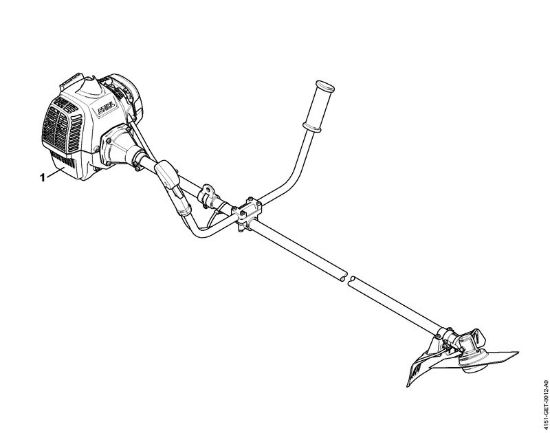 Motoguadañas (FS) FS 230 Níºmero de máquinaÂ  de la marca Stihl